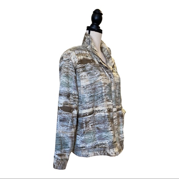 Silk Vintage Wind Suit 2 Piece Size: Small - Picture 4 of 15